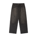 Vintage Wash Heavyweight Denim Jeans